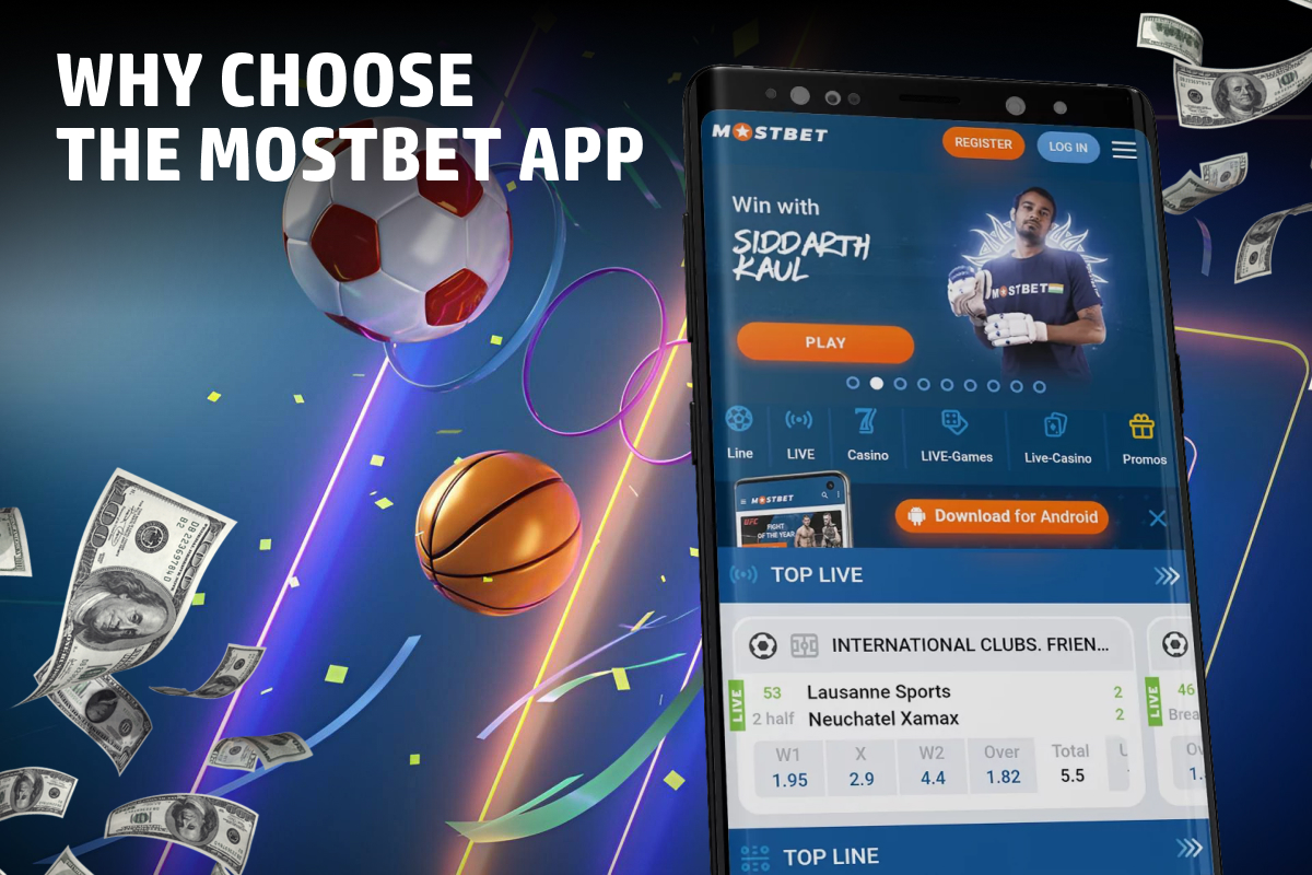 Aplikace Mostbet pro iOS a Android